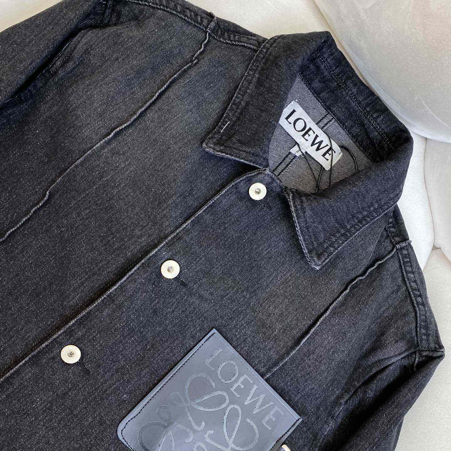Loewe Button-Up Workwear Denim Jacket - 