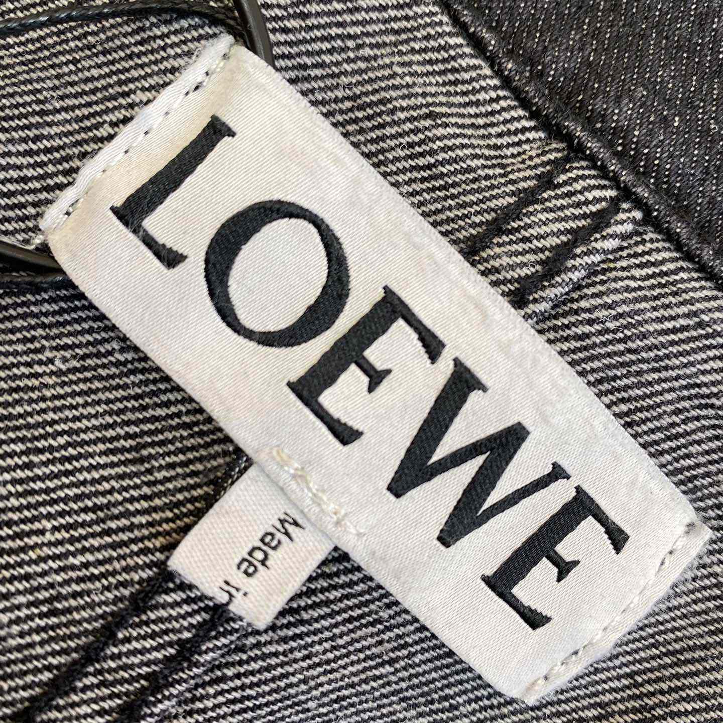 Loewe Button-Up Workwear Denim Jacket - 