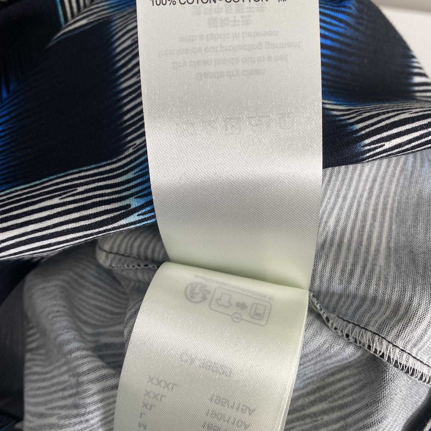 Louis Vuitton Damier Short-Sleeved Cotton T-Shirt   1AFB30 - 