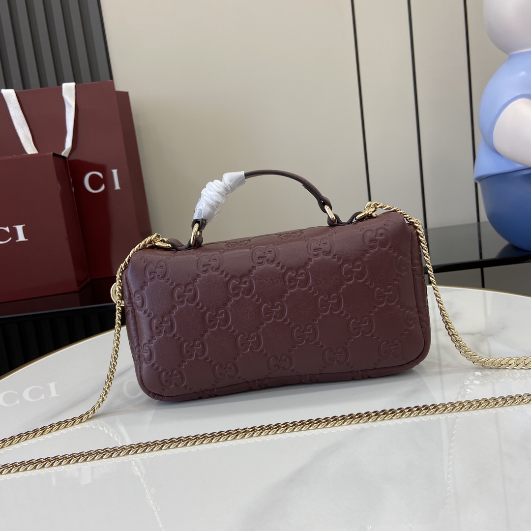 Gucci GG Milano Mini Top Handle Bag - 