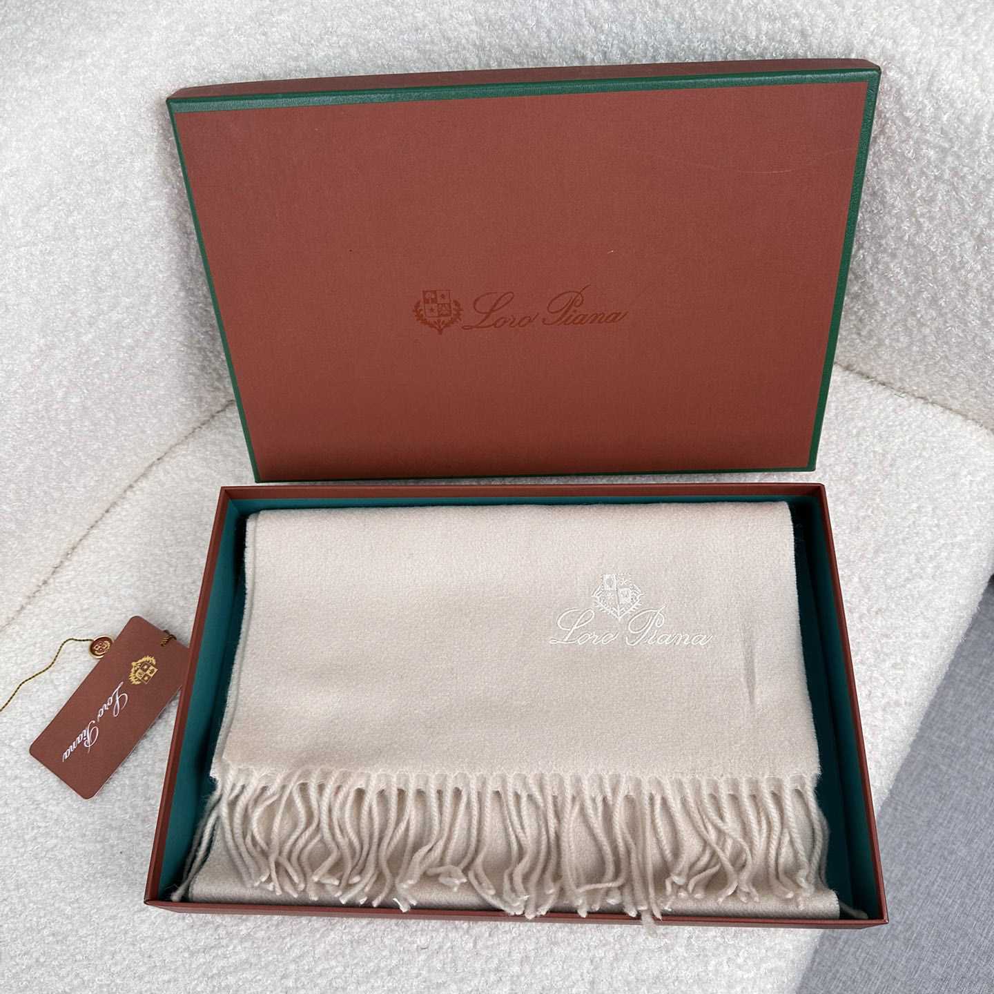 Loro Piana Grande Unita Scarf - 