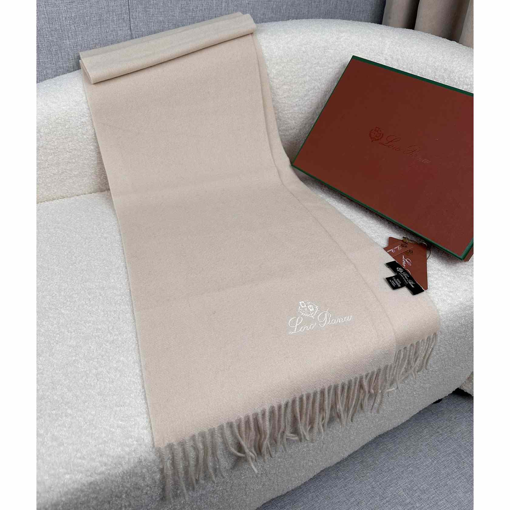 Loro Piana Grande Unita Scarf - 