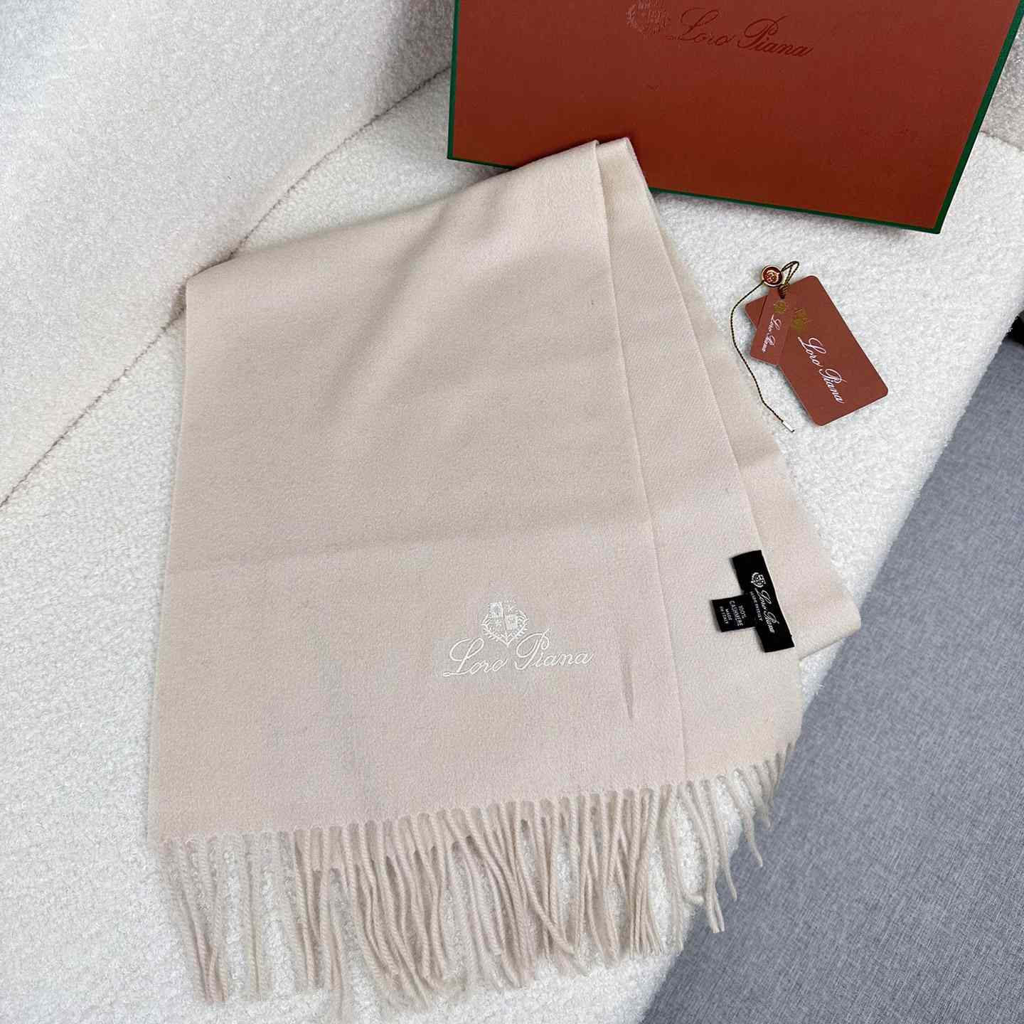 Loro Piana Grande Unita Scarf - 