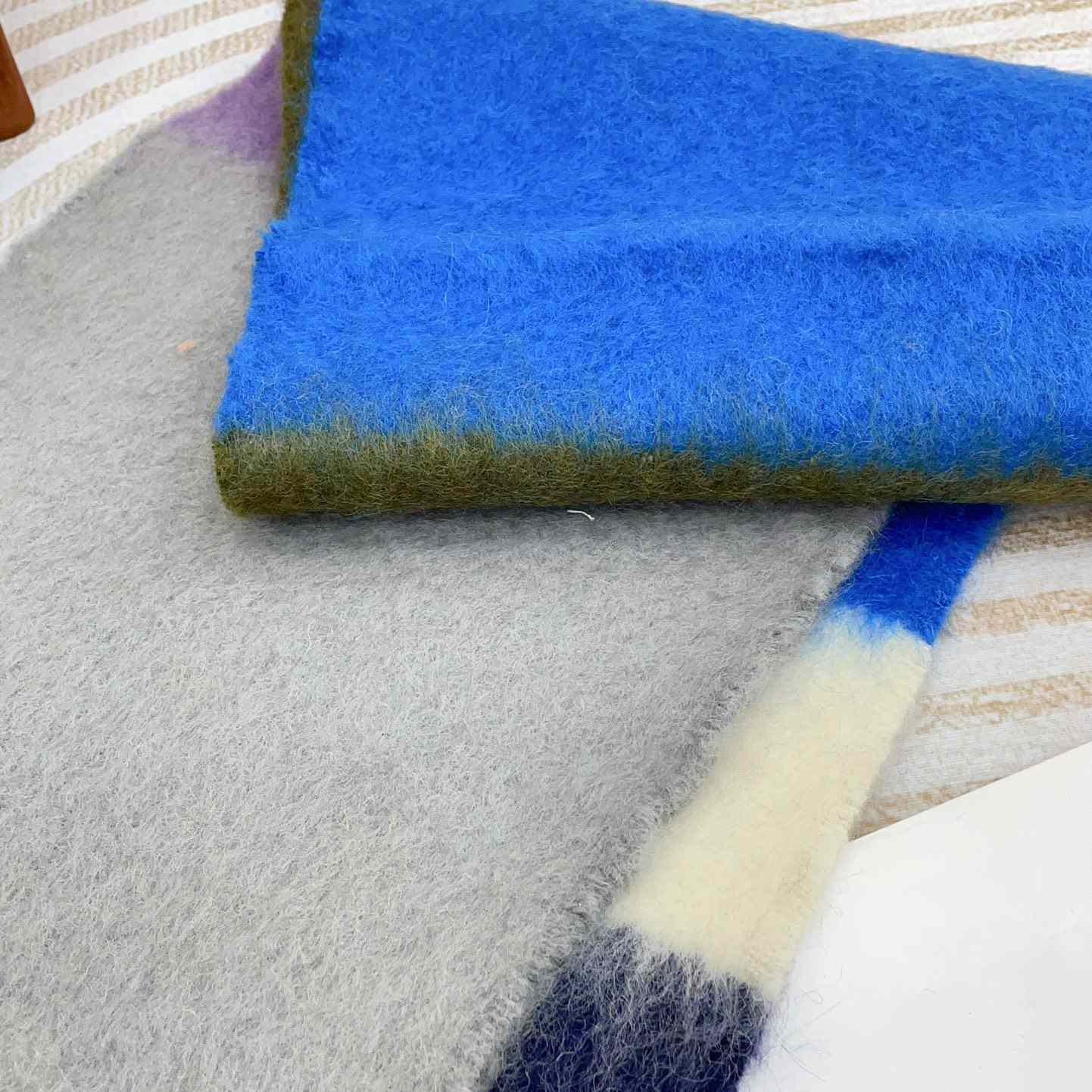 Loewe Scarf In Mohair And Wool - 