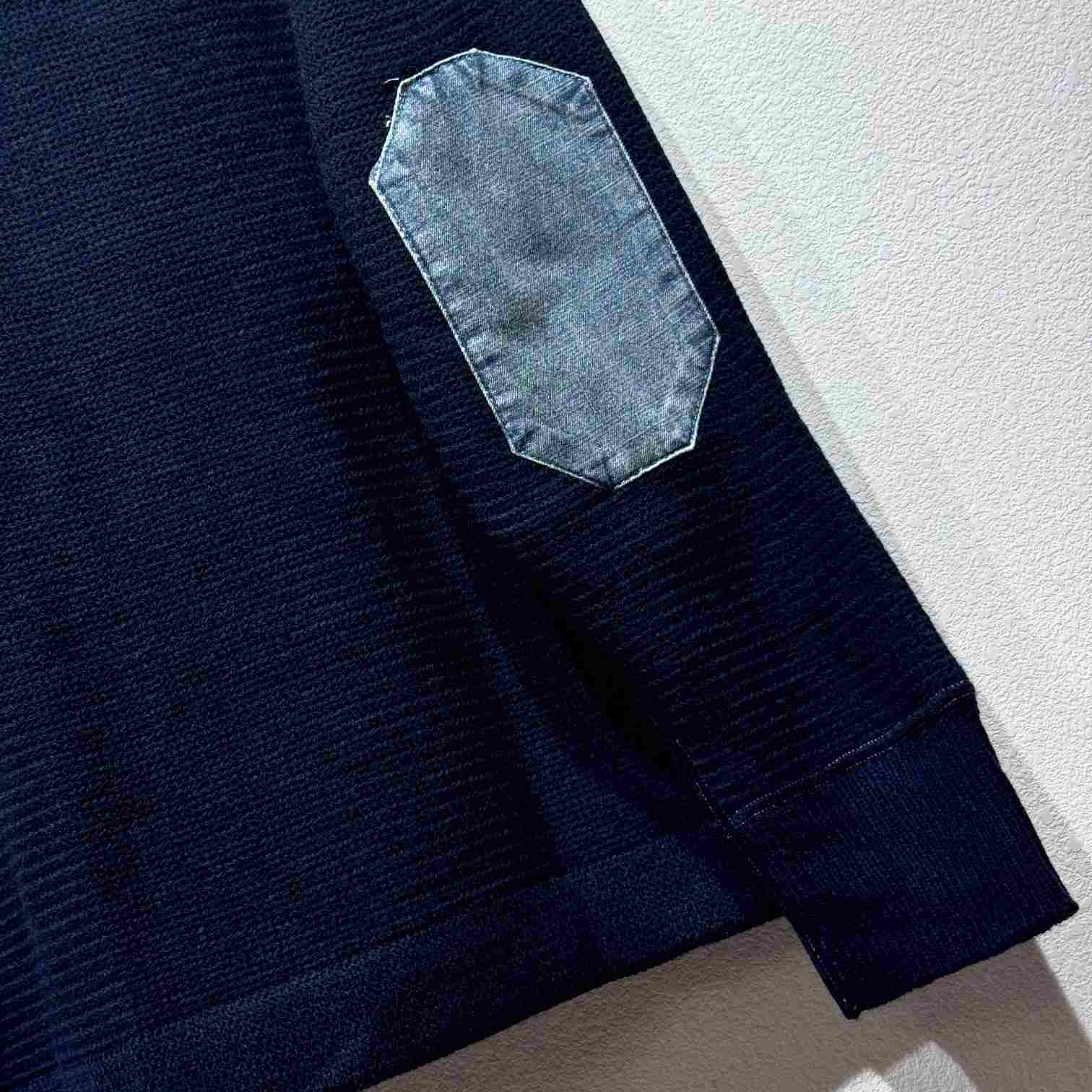 Maison Margiela – Wool Half-Zip Sweater - 
