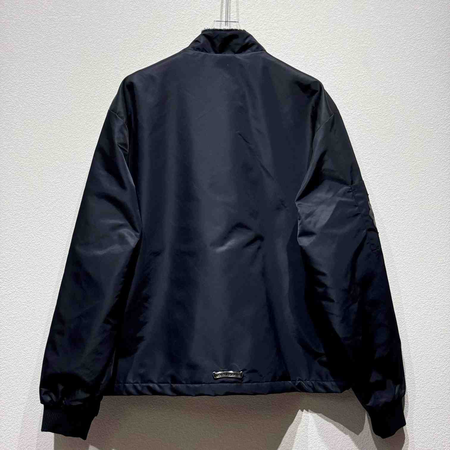 Chrome Hearts Cross Patch Cobra Racing Nylon Jacket 'Black' - 
