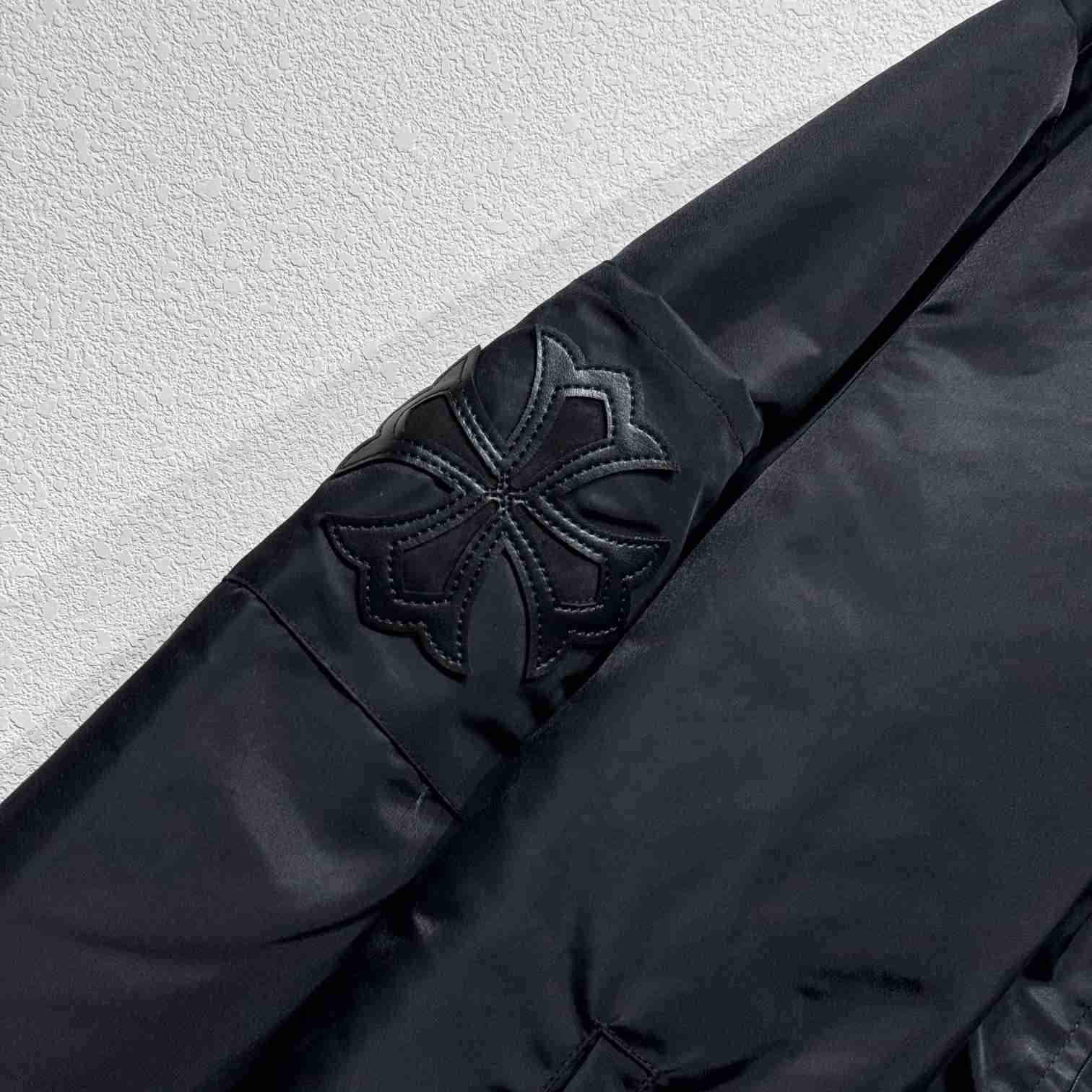 Chrome Hearts Cross Patch Cobra Racing Nylon Jacket 'Black' - 