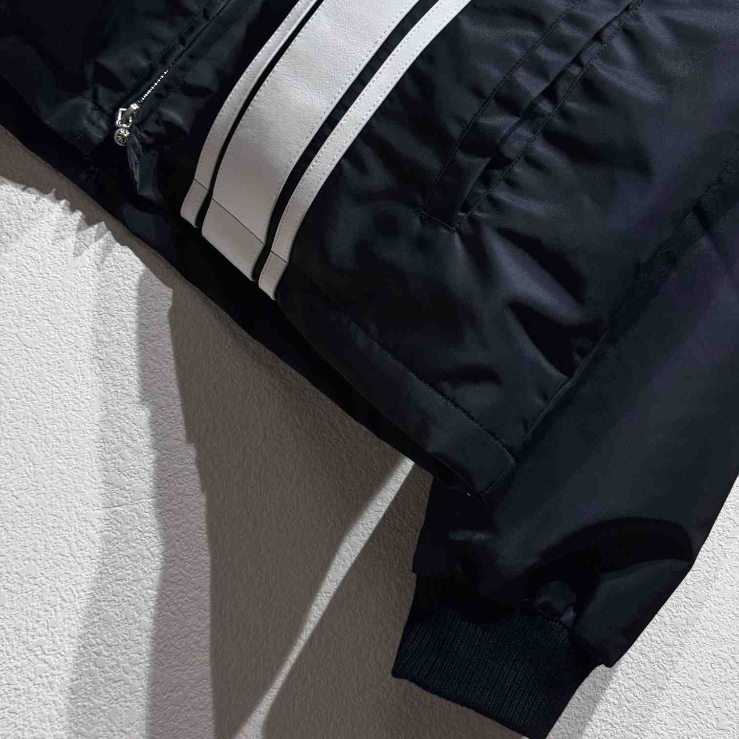 Chrome Hearts Cross Patch Cobra Racing Nylon Jacket 'Black' - 