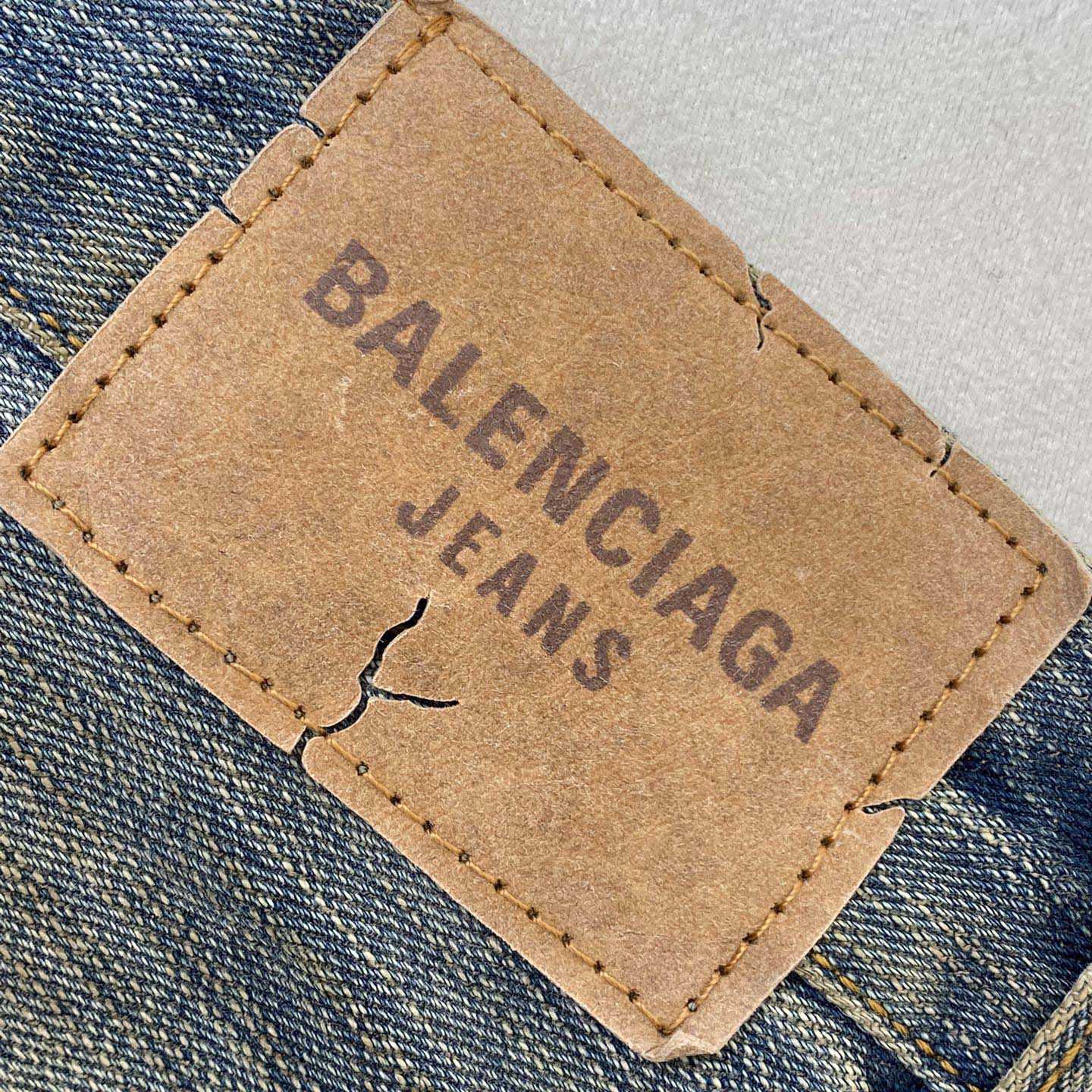 Balenciaga Y2K Stretched Knee Baggy Pants  - 