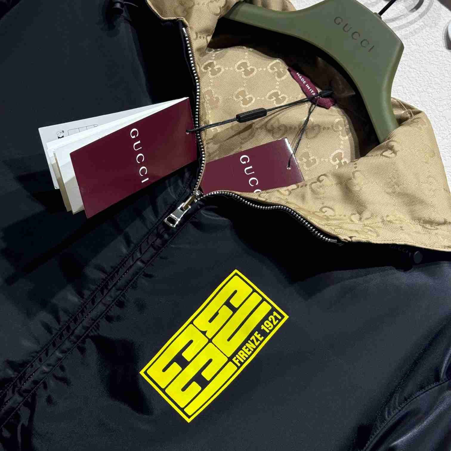 Gucci Reversible Nylon Twill Jacket - 