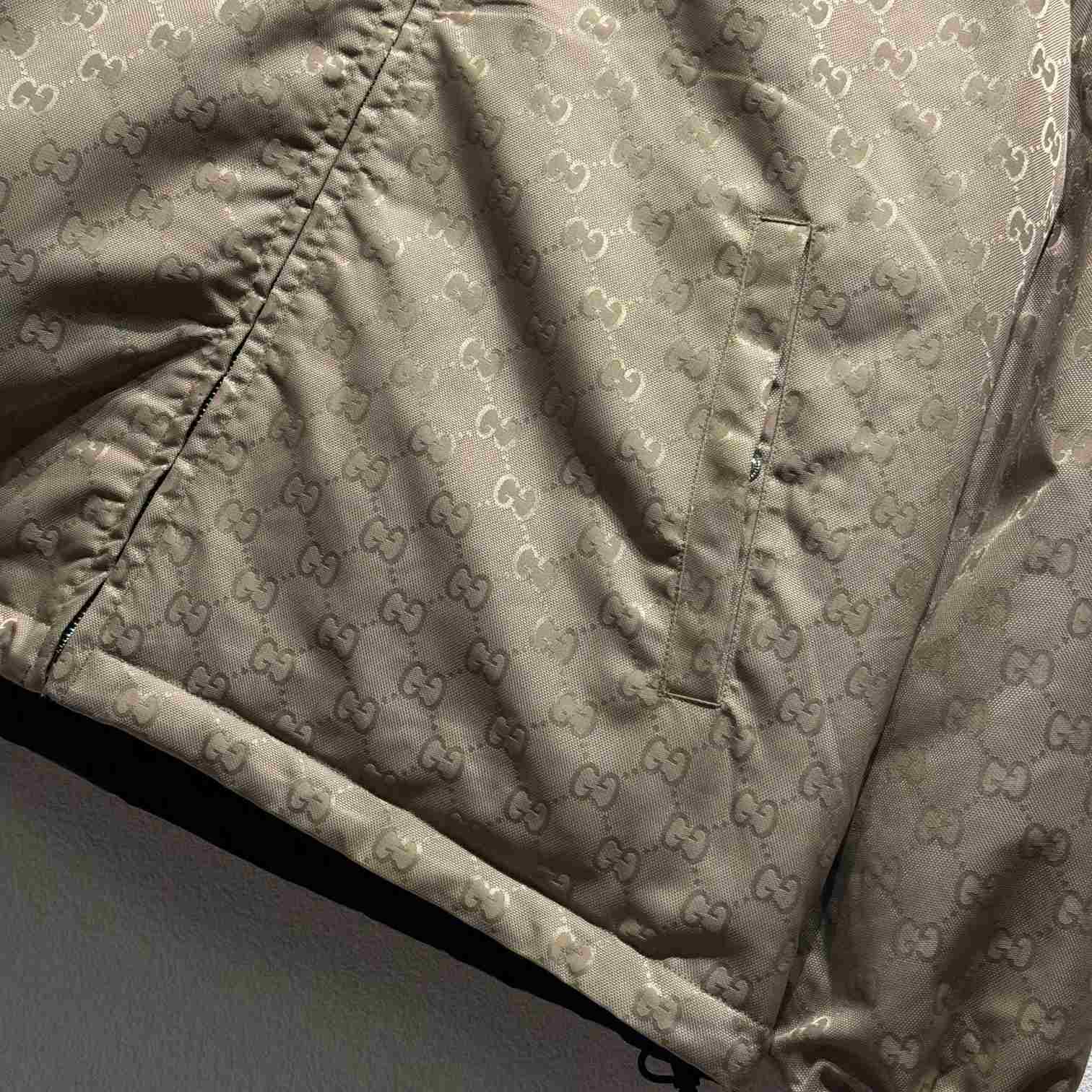 Gucci Reversible Nylon Twill Jacket - 