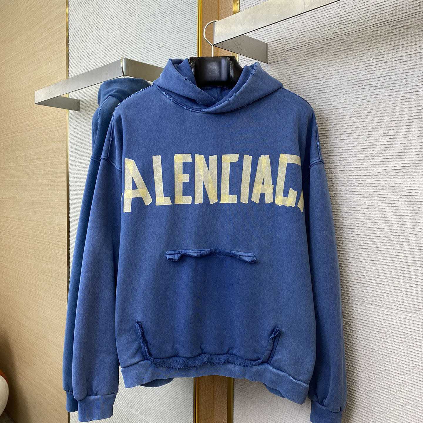Balenciaga Faded Tape Type hoodie