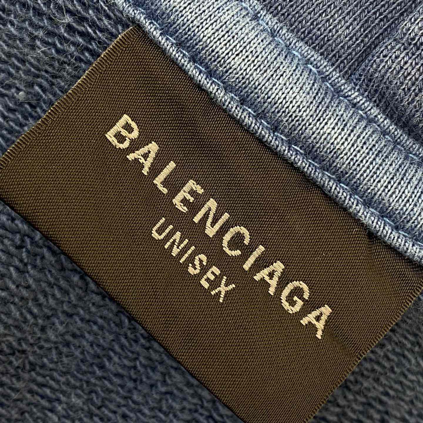 Balenciaga Faded Tape Type hoodie - DesignerGu