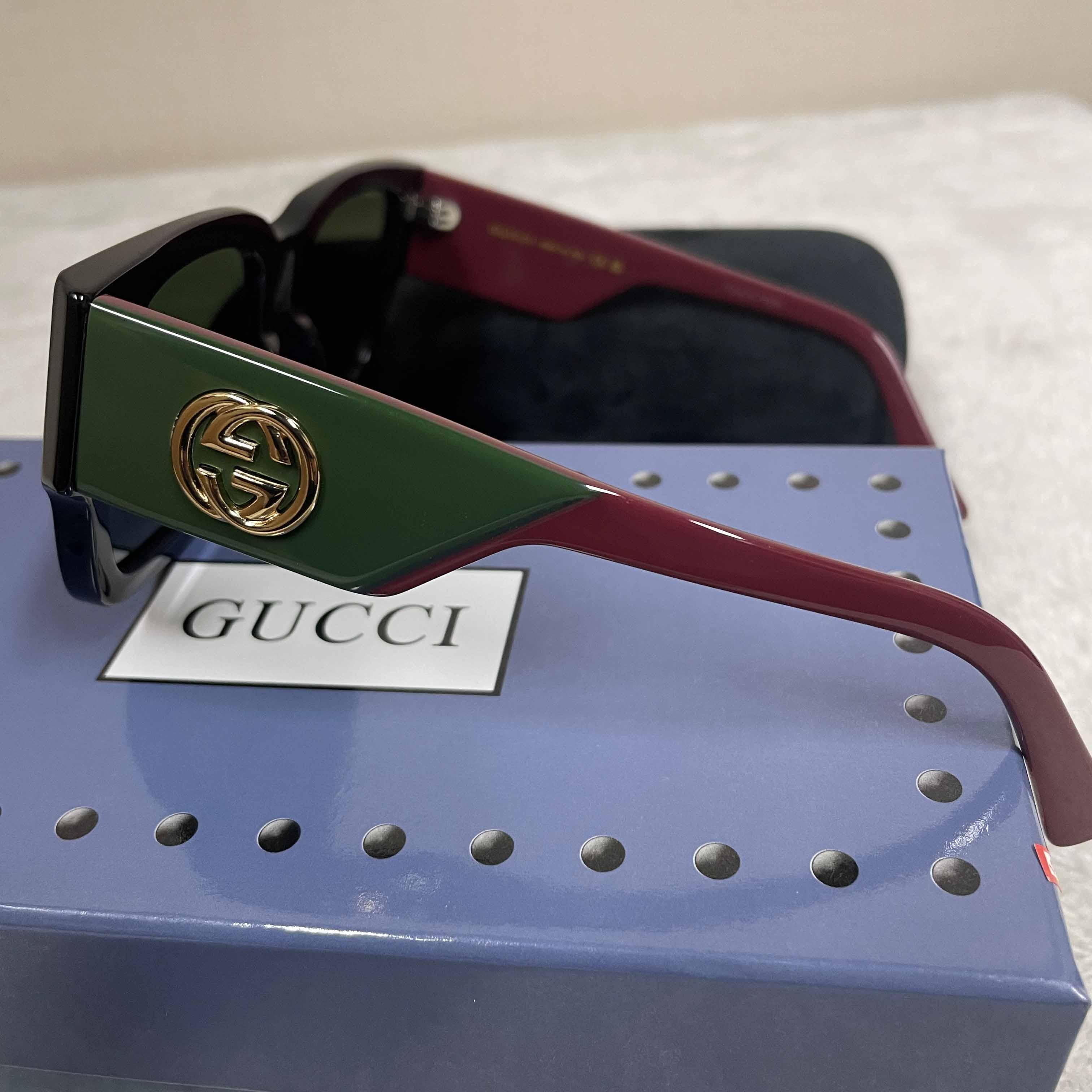 Gucci Square Frame Sunglasses    GG1663S - DesignerGu