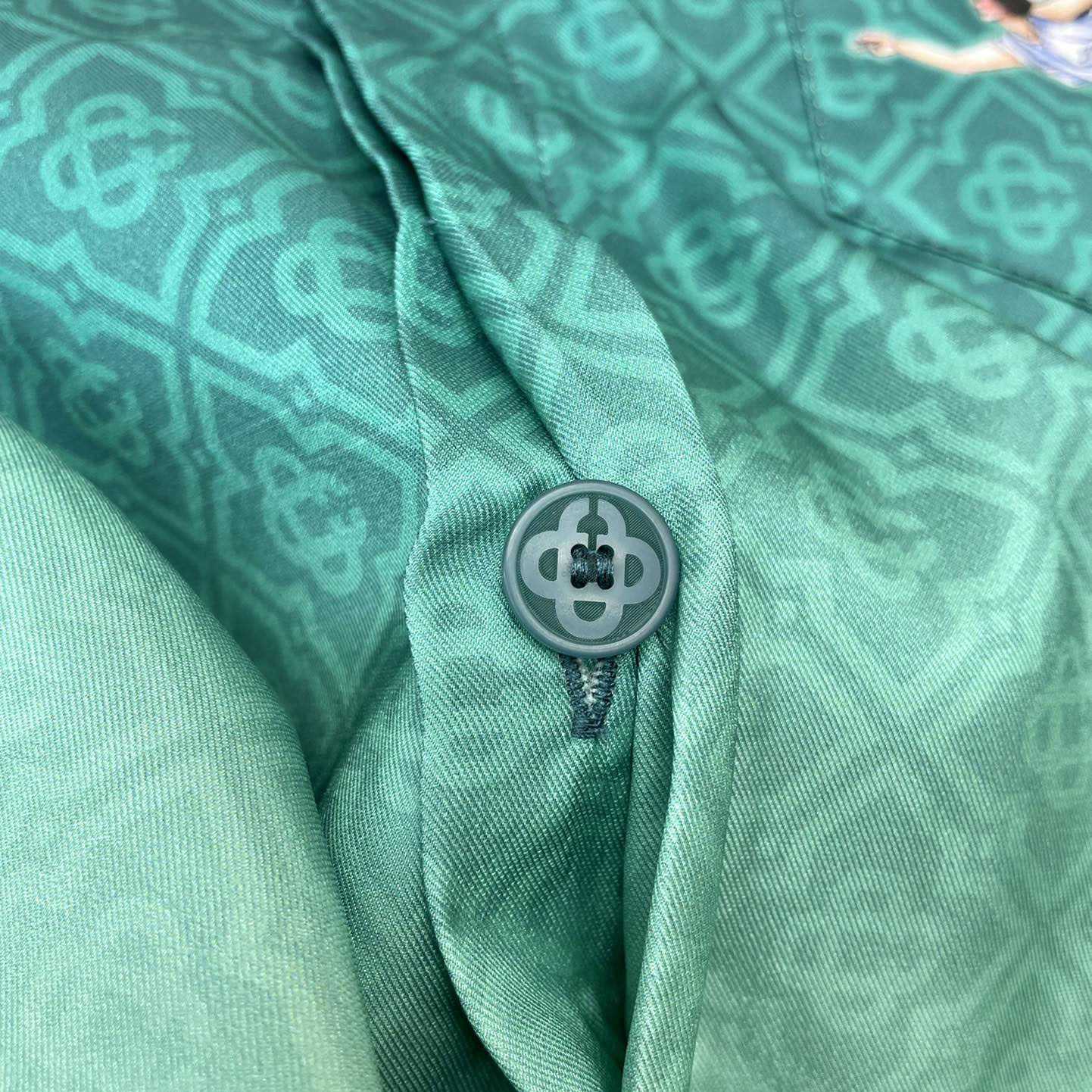 Casablanca Flying Angel Silk Shirt    CA3504 - 