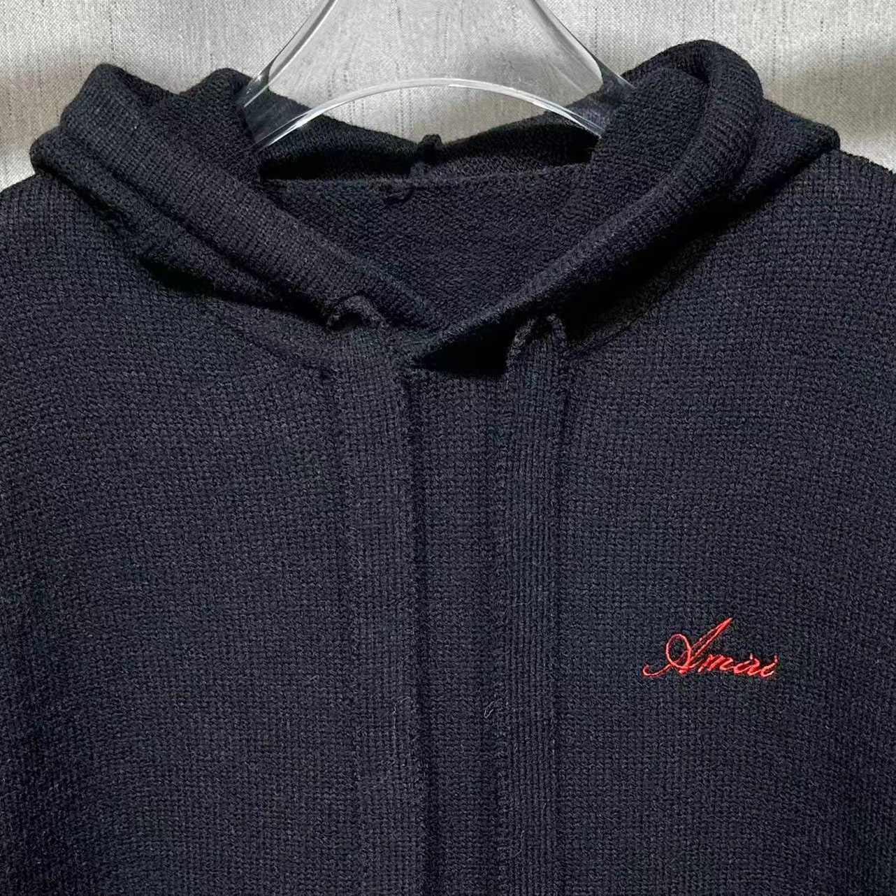 Amiri Bones Hoodie With Embroidered Logo - 