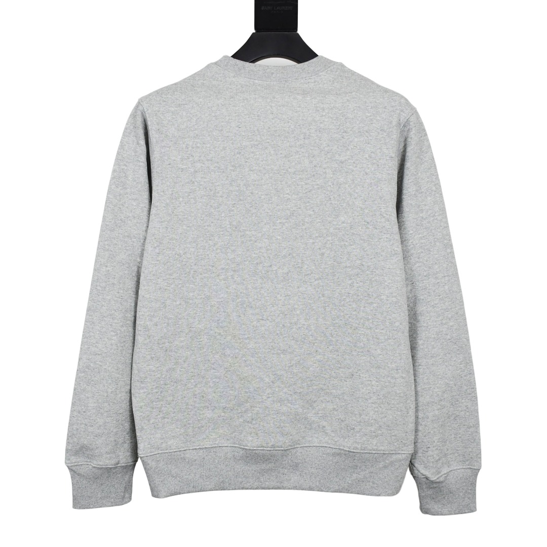 Supreme Kanji Logo Crewneck 'Grey' - 