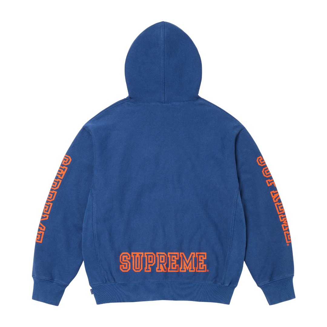 Supreme Collegiate Sleeve Hooded Sweatshirt  - DesignerGu