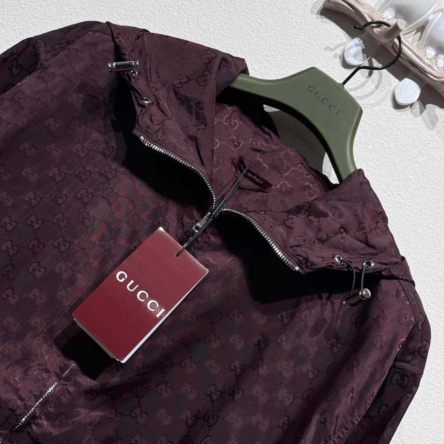 Gucci Lightweight GG Nylon Jacket - DesignerGu