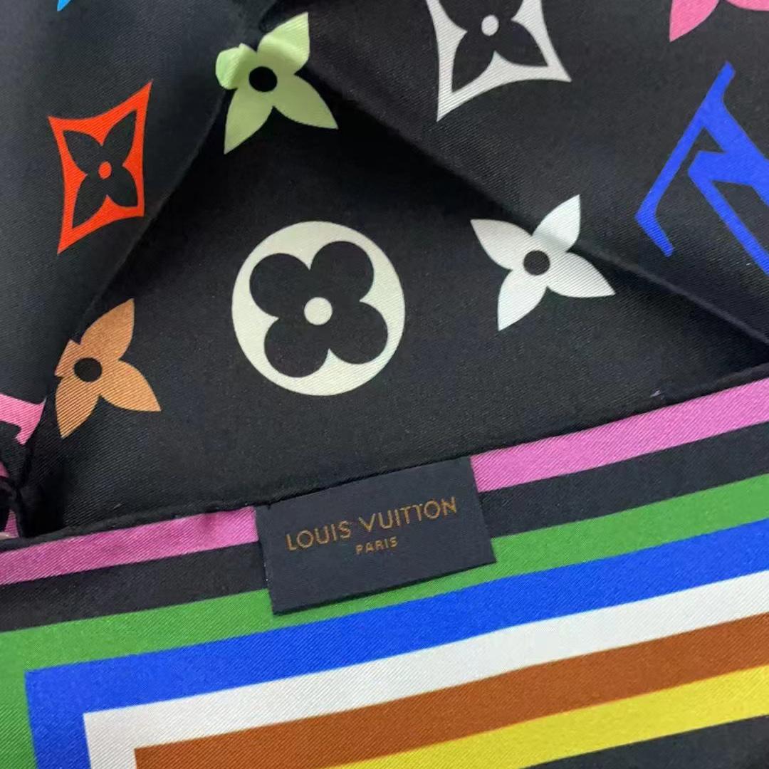Louis Vuitton LV x TM Monogram Multicolor Square 90  M96095  M94967 - DesignerGu