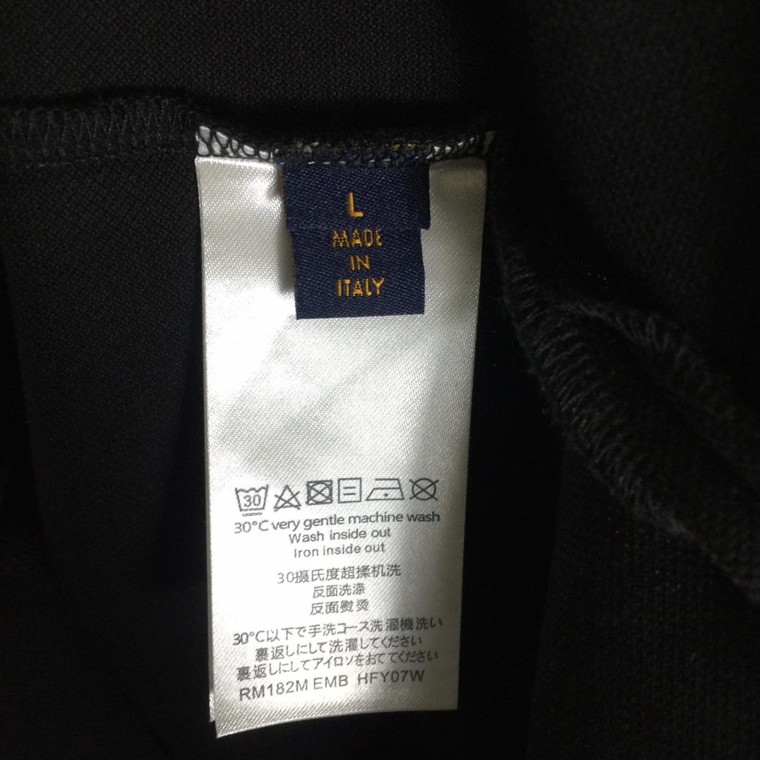 Louis Vuitton Short-Sleeved Cotton Polo Shirt    - 