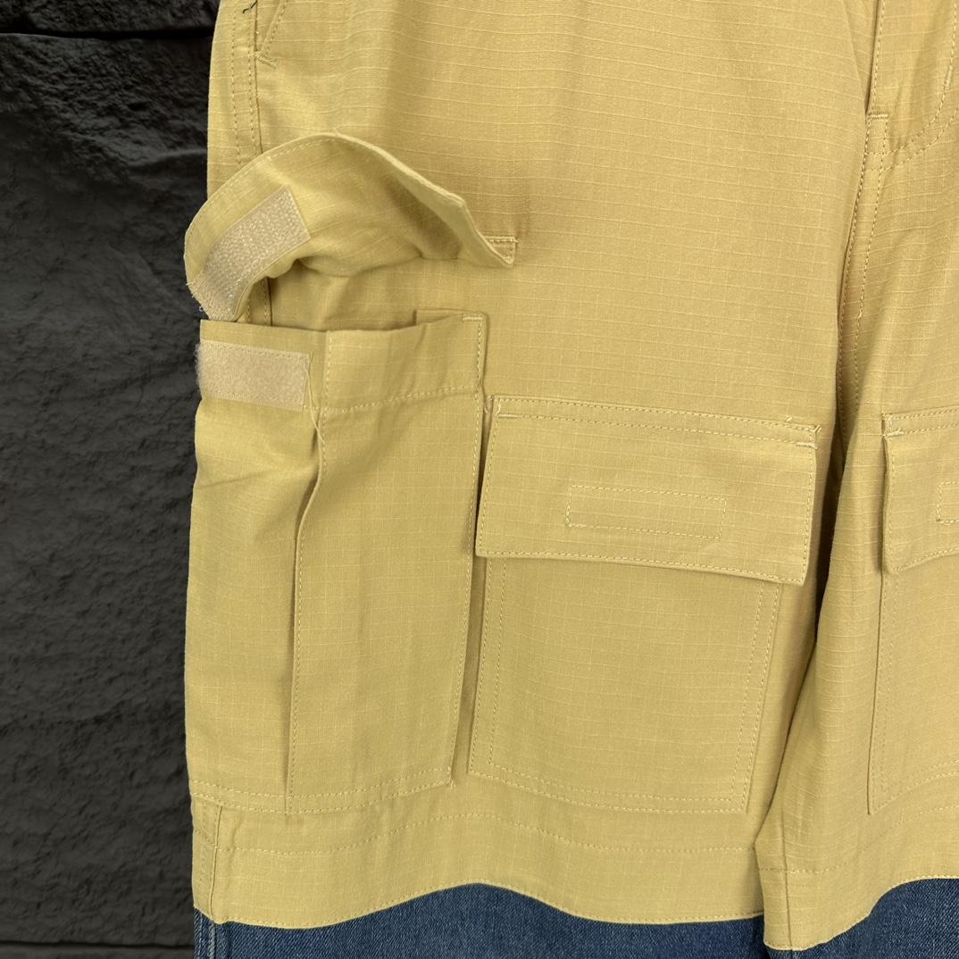 Balenciaga Patched Cotton Cargo Pants - 