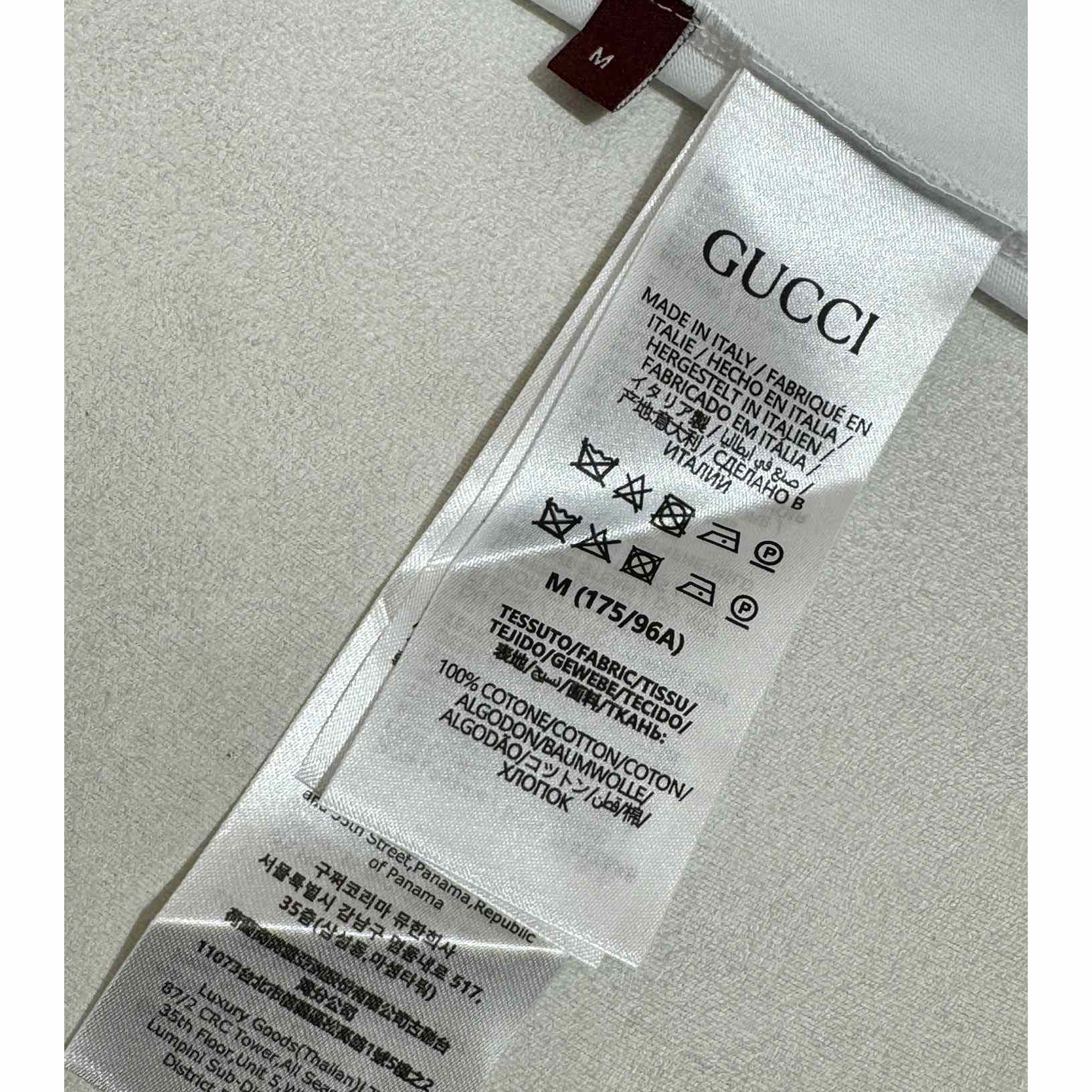 Gucci Printed Cotton Jersey T-shirt - DesignerGu