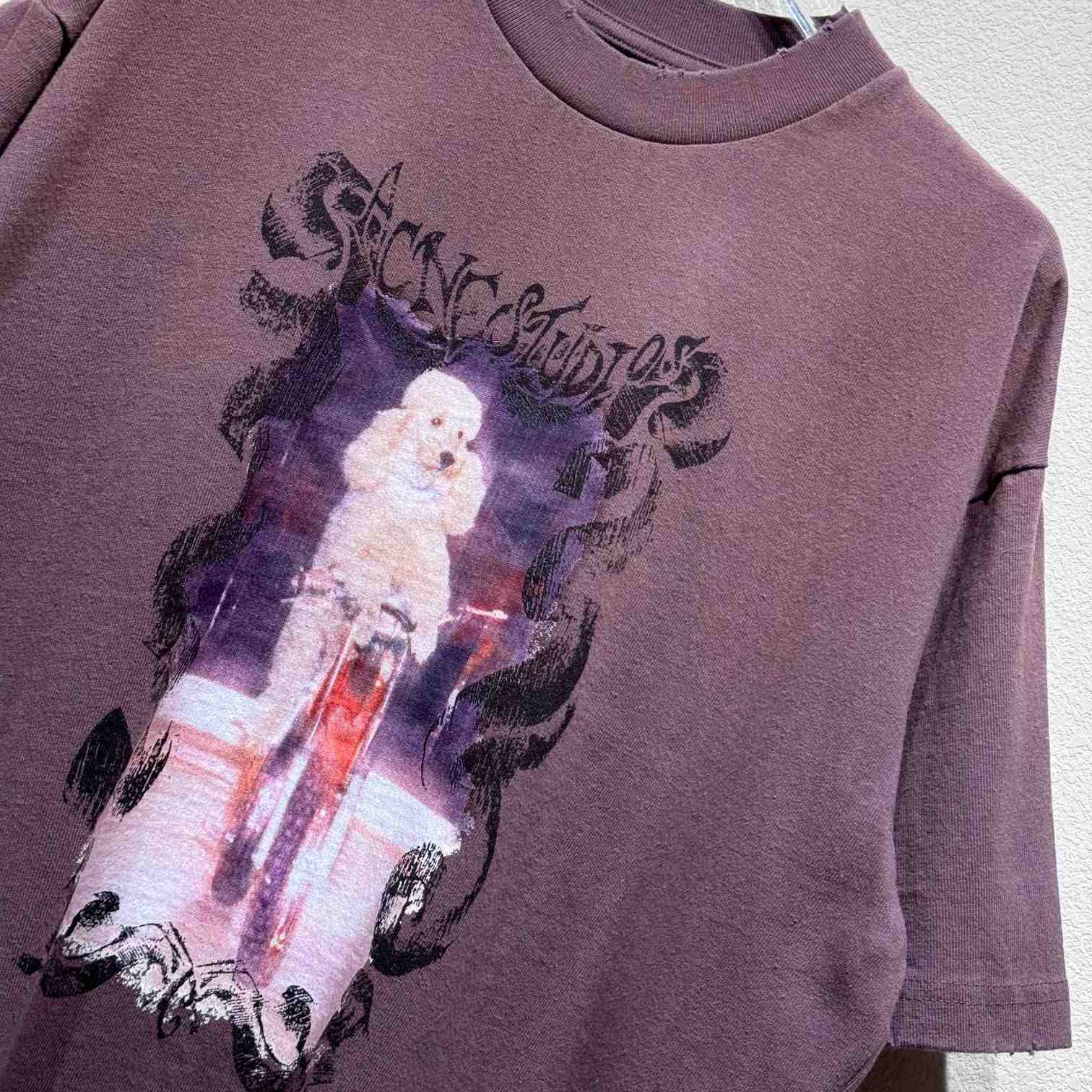 Acne Studios Layered Print T-shirt - 
