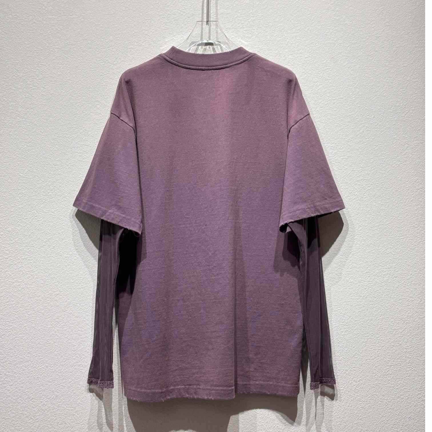 Acne Studios Layered Print T-shirt - 