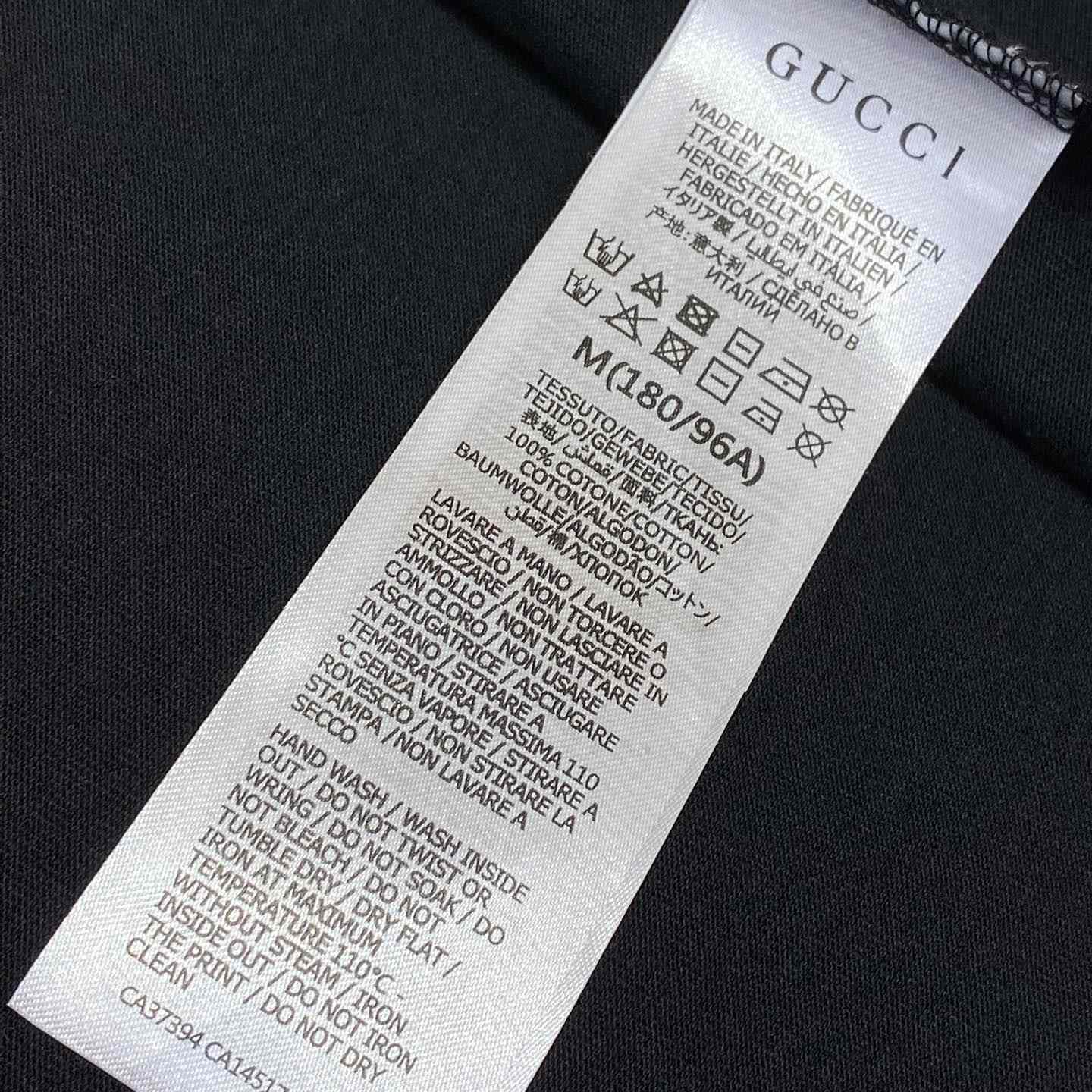 Gucci Cotton Jersey T-shirt With Embroidery - DesignerGu
