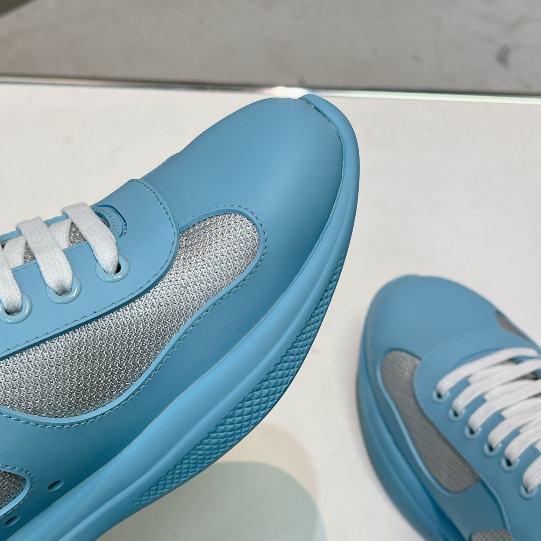 Prada America's Cup Soft Rubber And Bike Fabric Sneakers - DesignerGu