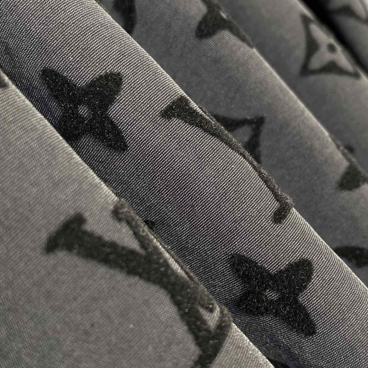 Louis Vuitton Flocked  Monogram Long-Sleeved Shirt - DesignerGu