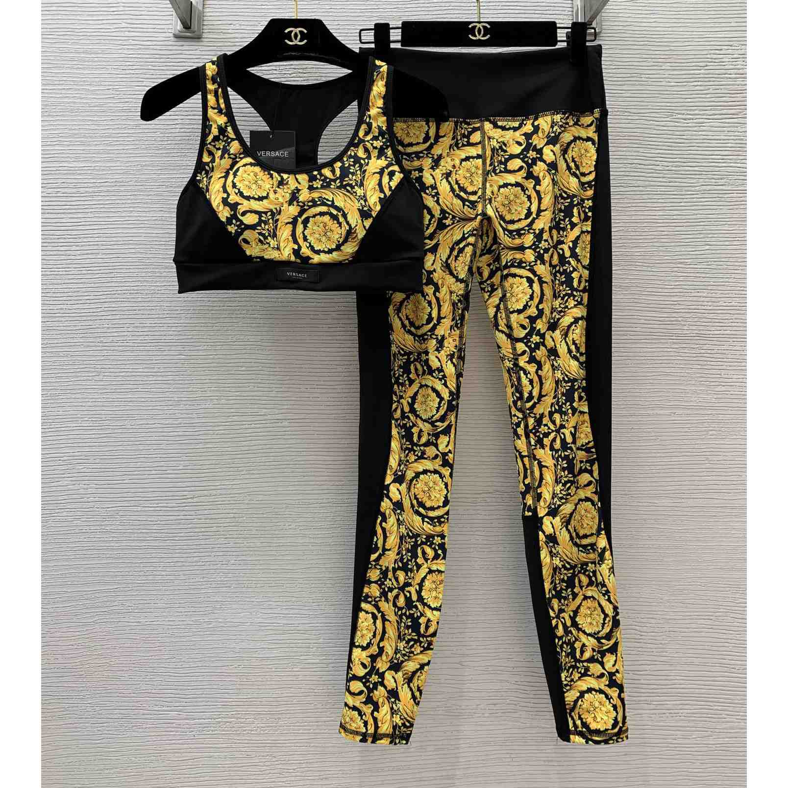 Versace Top And Leggings  - DesignerGu