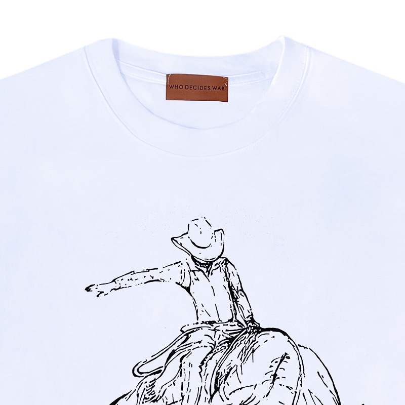 Who Decides War x EST Gee Sketch Tee - DesignerGu
