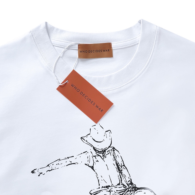 Who Decides War x EST Gee Sketch Tee - DesignerGu