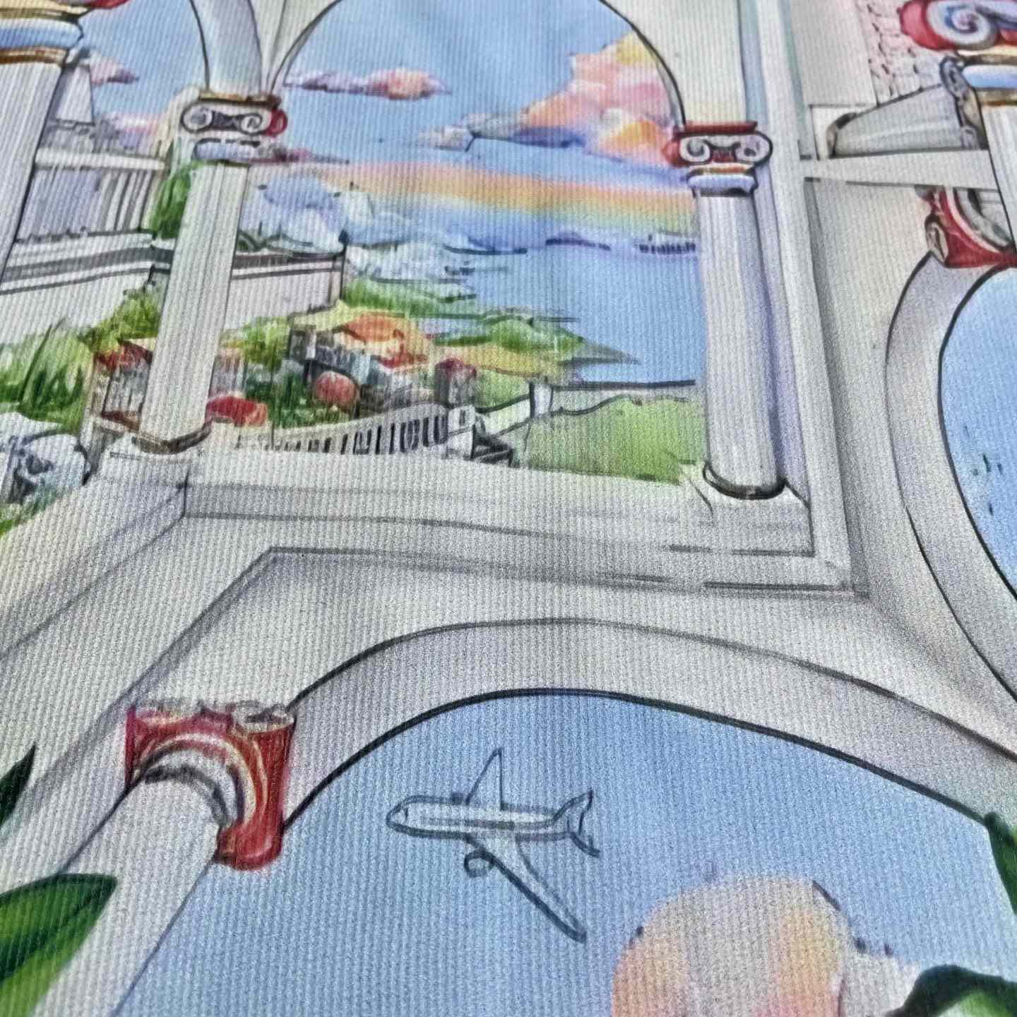 Casablanca Le Passage Printed Cotton T-Shirt   C943 - DesignerGu
