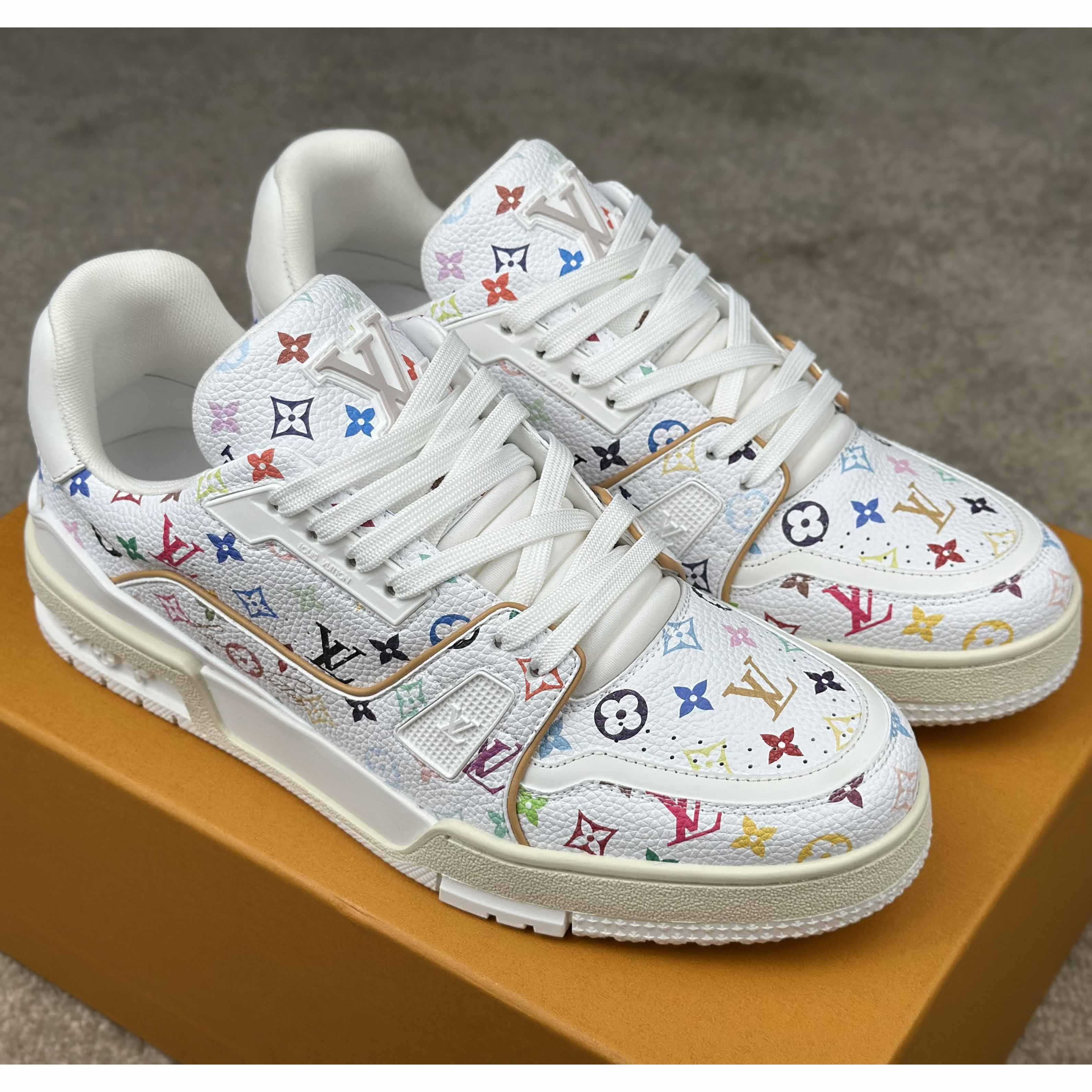 Louis Vuitton LV x TM LV Trainer Sneaker   1AGZDQ - DesignerGu