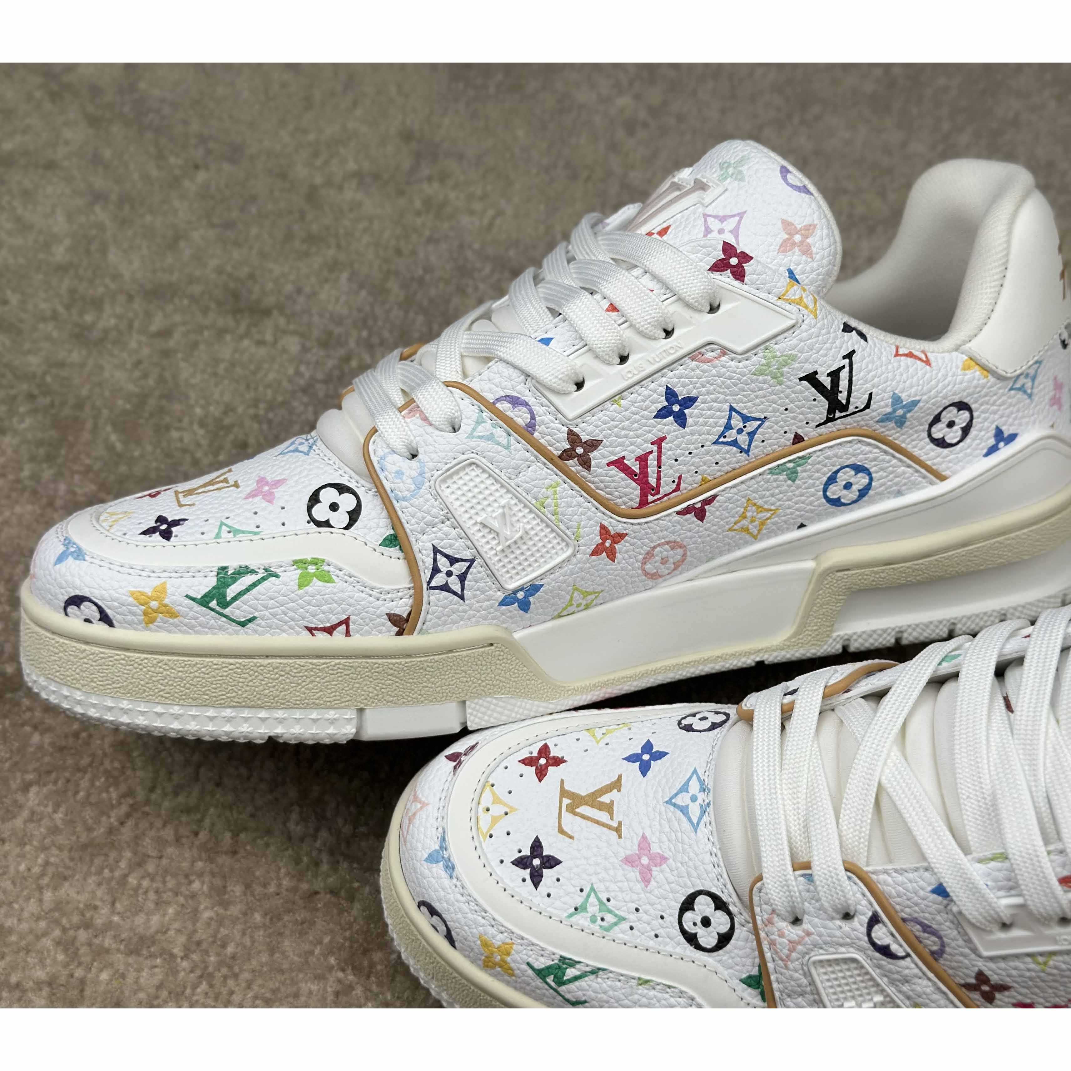 Louis Vuitton LV x TM LV Trainer Sneaker   1AGZDQ - DesignerGu