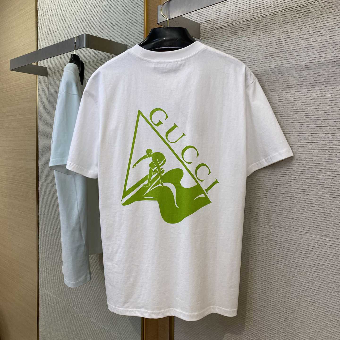 Gucci Printed Cotton Jersey T-shirt - DesignerGu