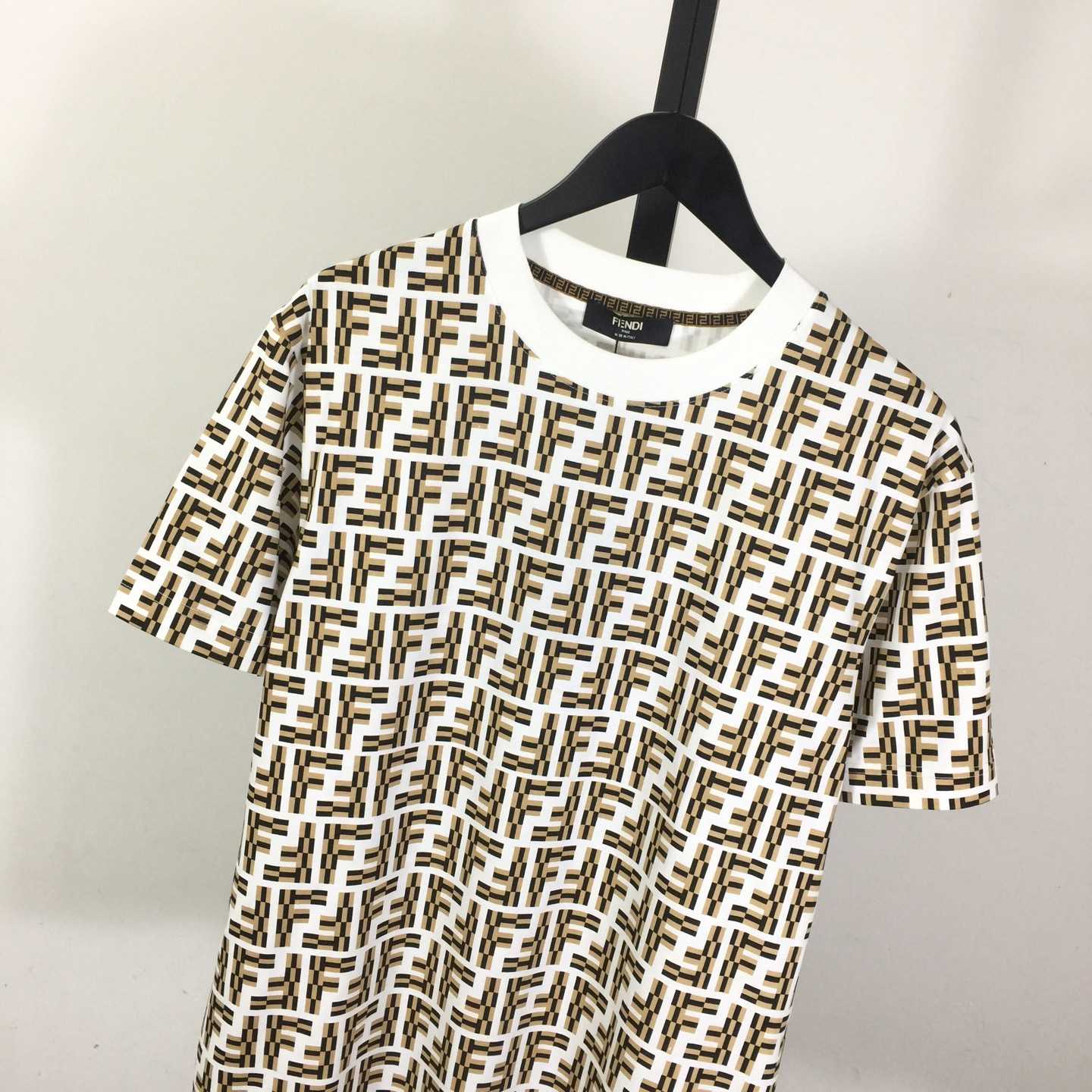 Fendi FF Monogram Logo T-shirt - 