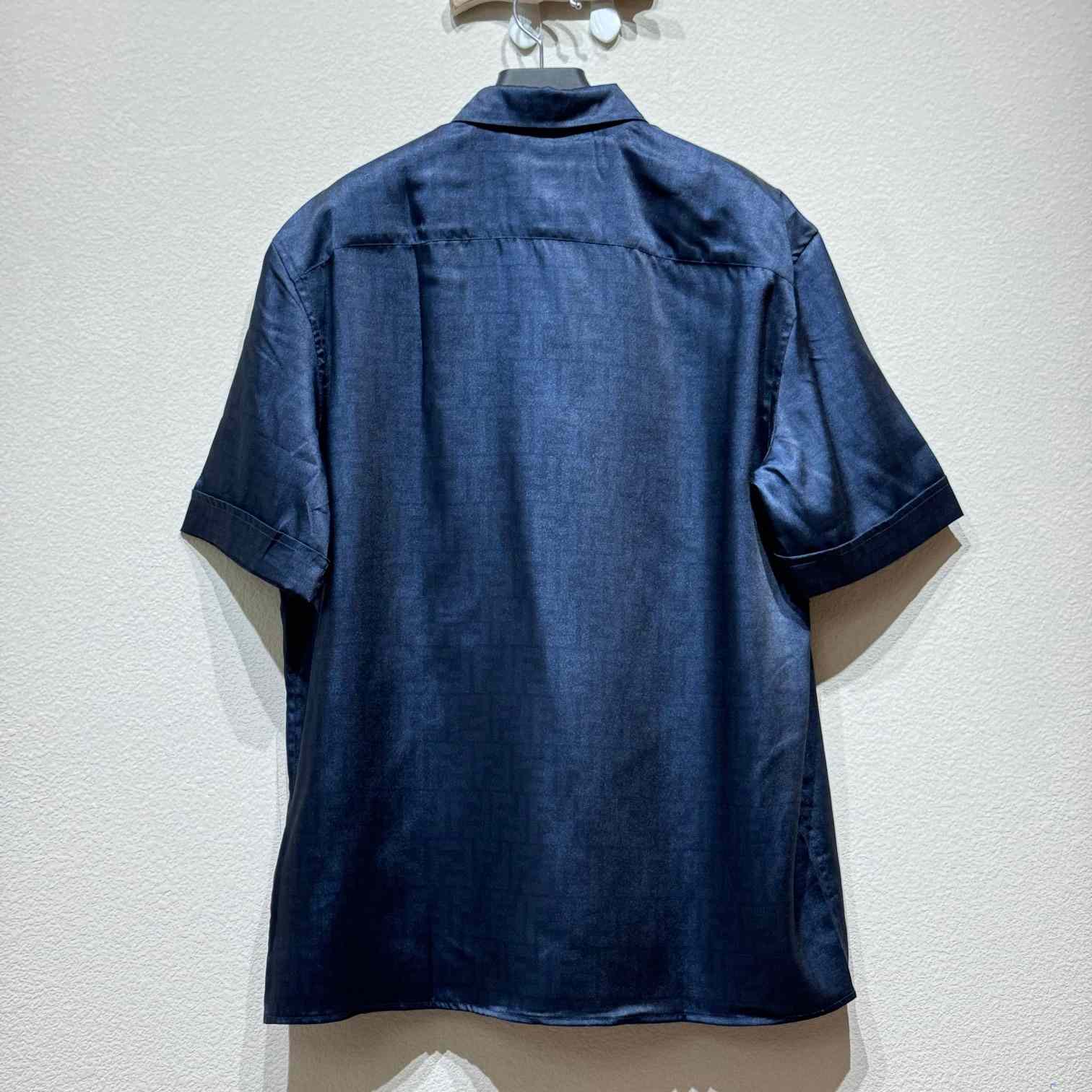 Fendi Allover Logo Printed Buttoned Shirt - DesignerGu