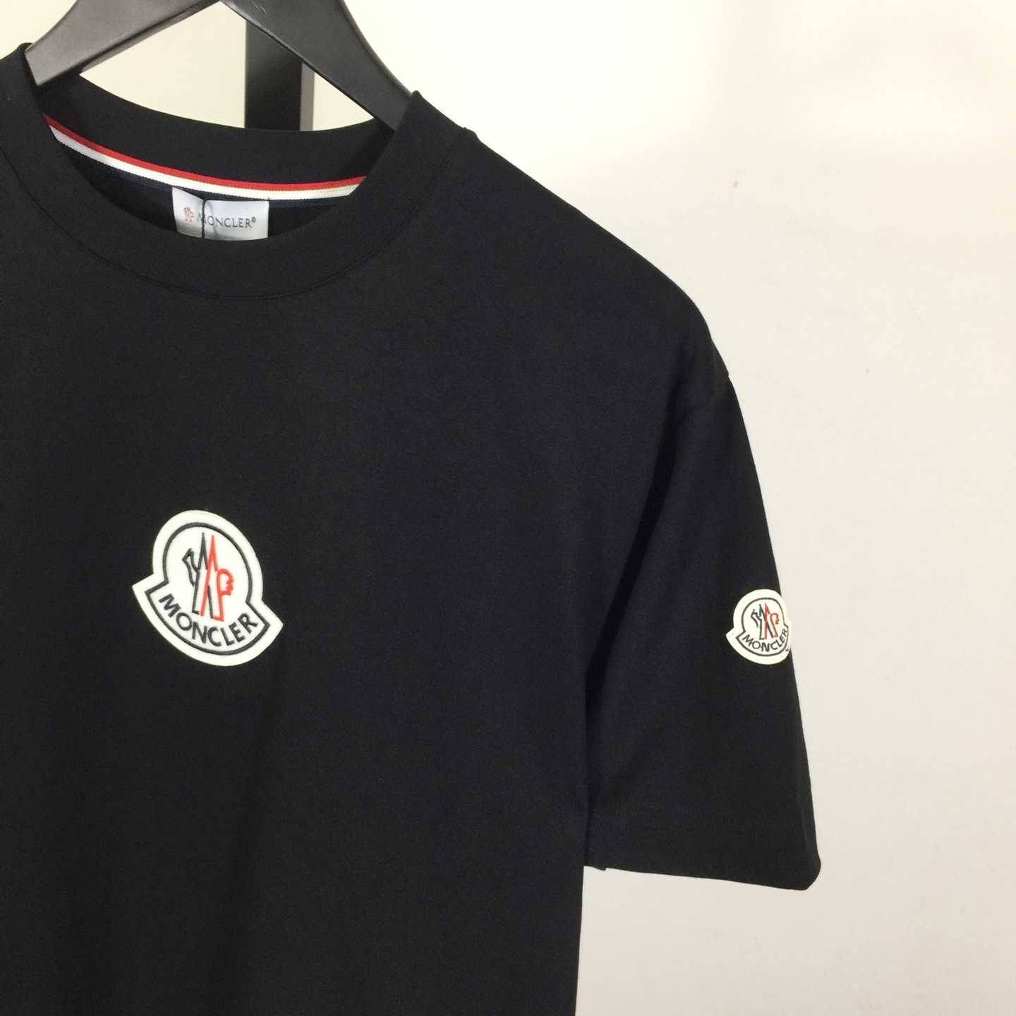 Moncler Logo Cotton T-shirt - DesignerGu