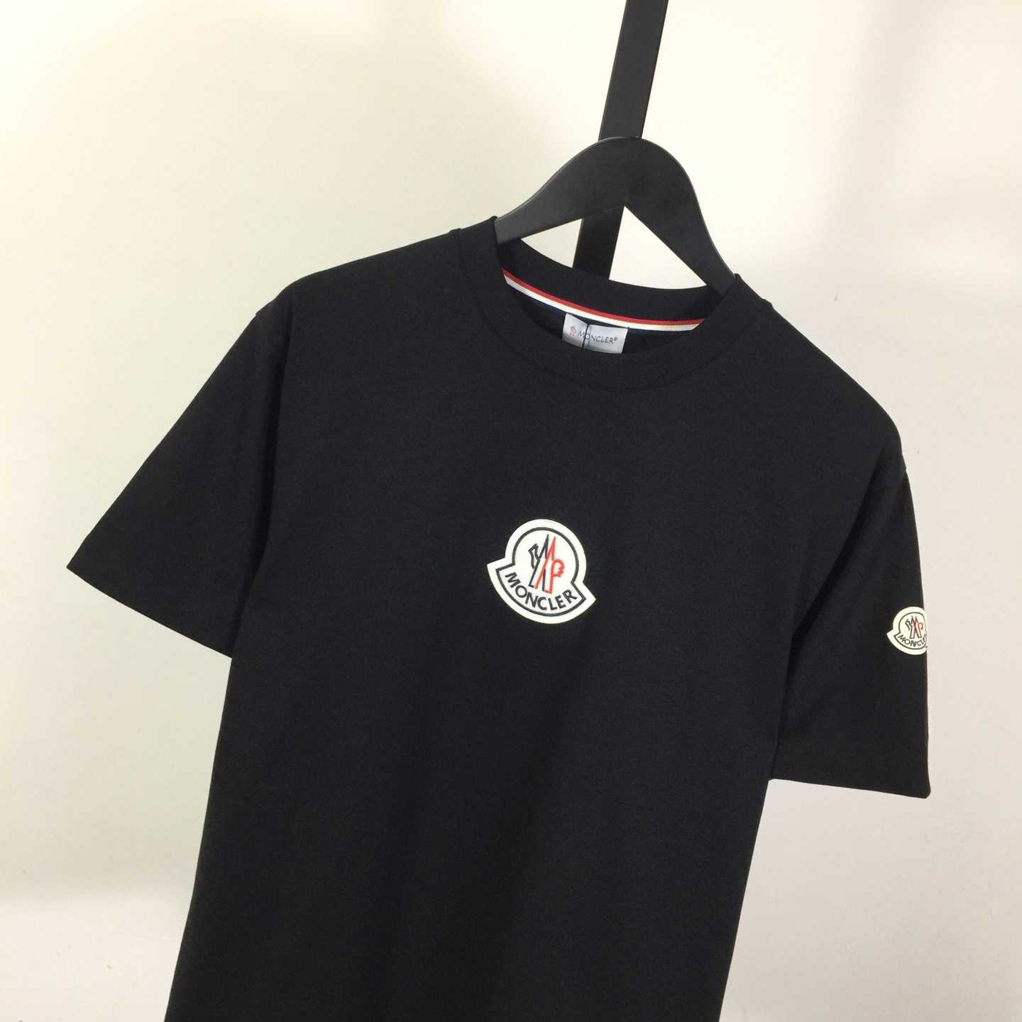 Moncler Logo Cotton T-shirt - DesignerGu