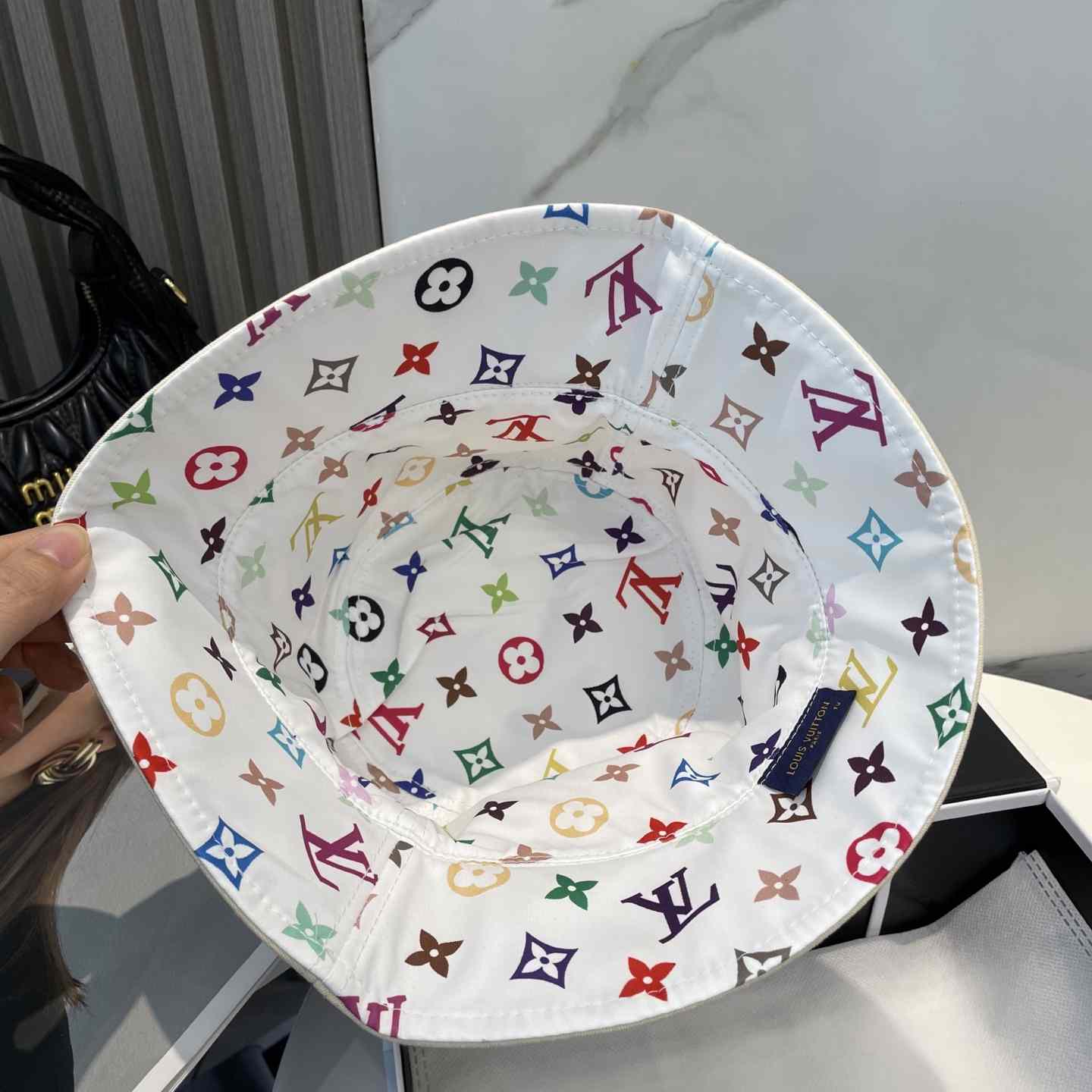 Louis Vuitton LV x TM Reversible Superflat Bucket Hat    - DesignerGu