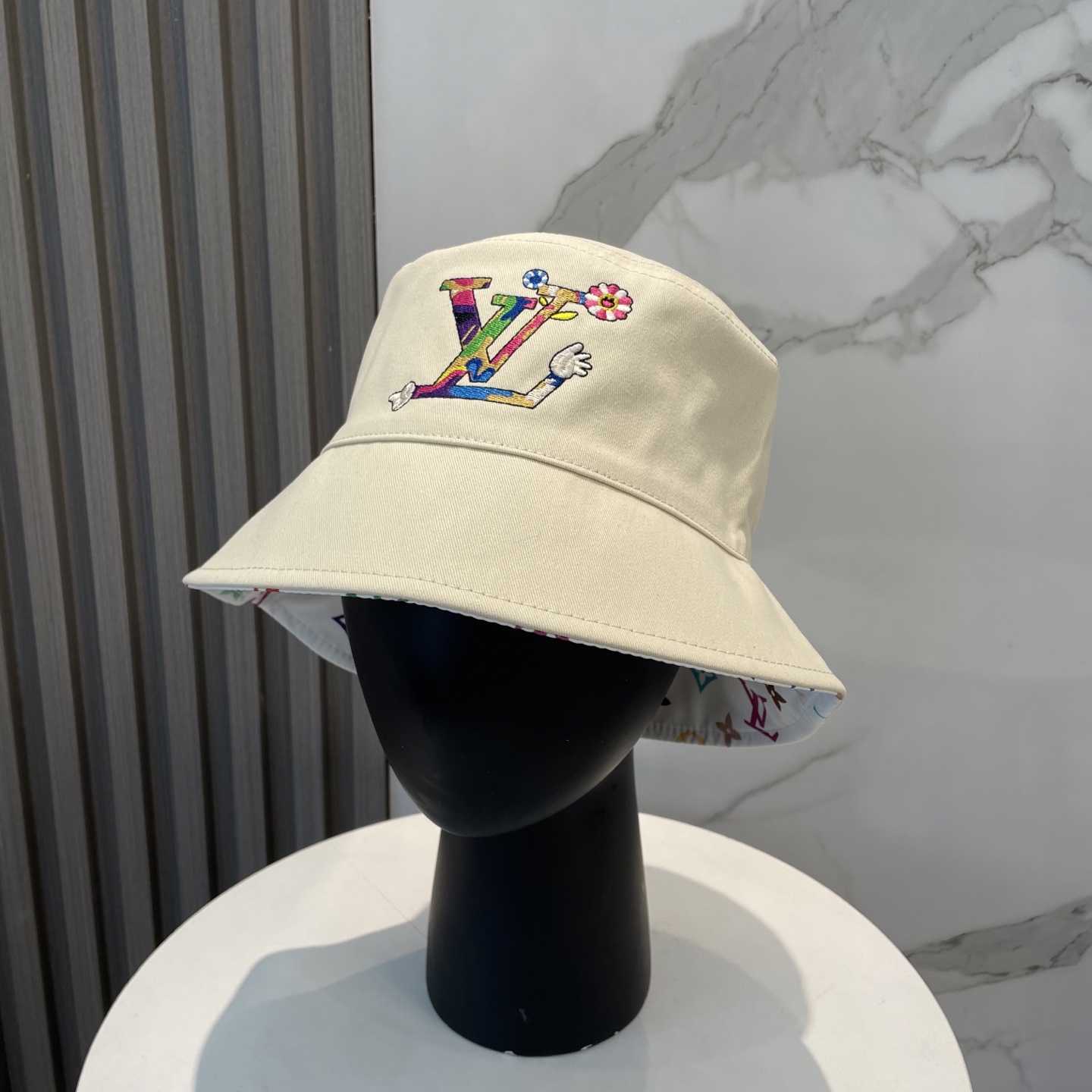 Louis Vuitton LV x TM Reversible Superflat Bucket Hat    - DesignerGu