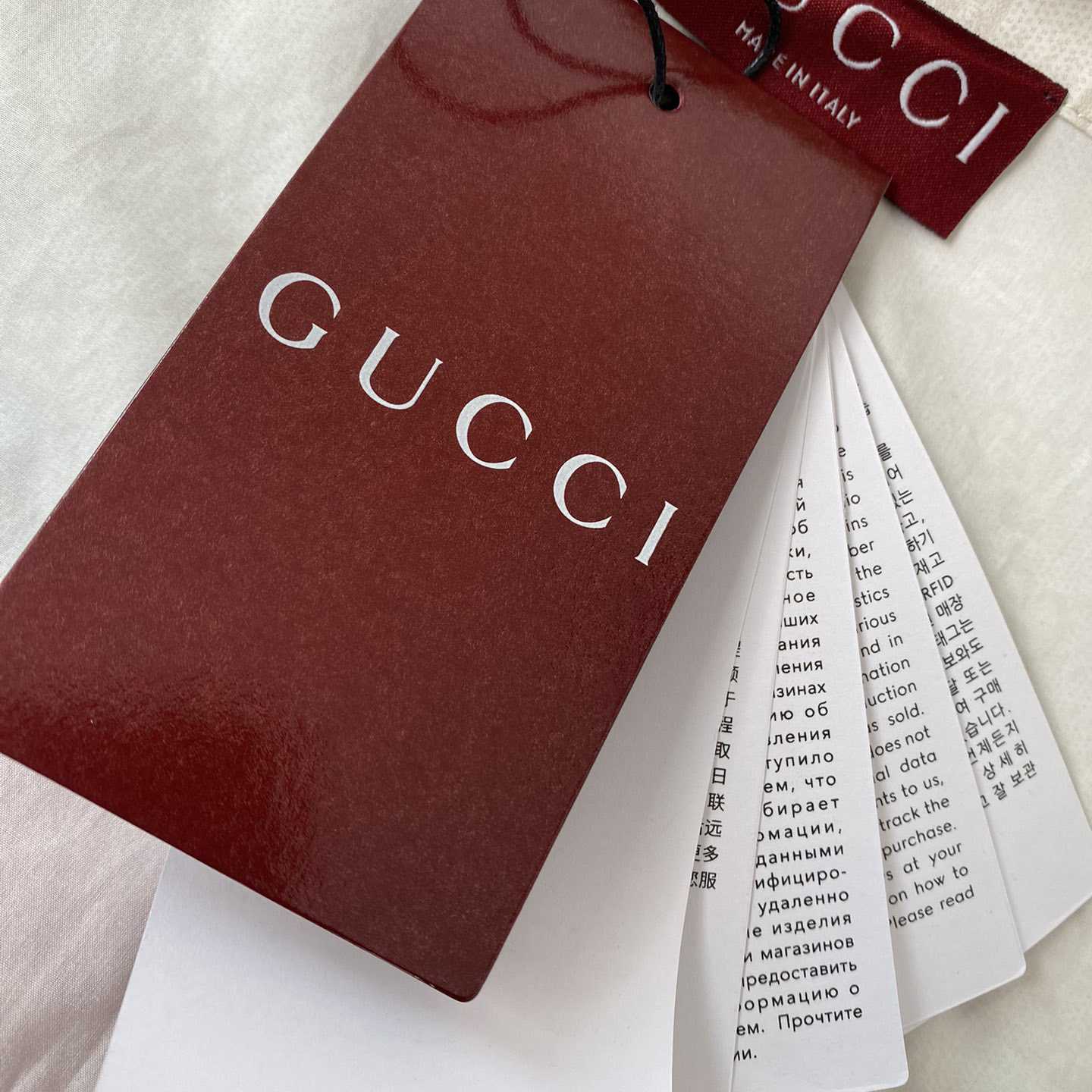 Gucci GG Web-print Cotton Shirt - DesignerGu