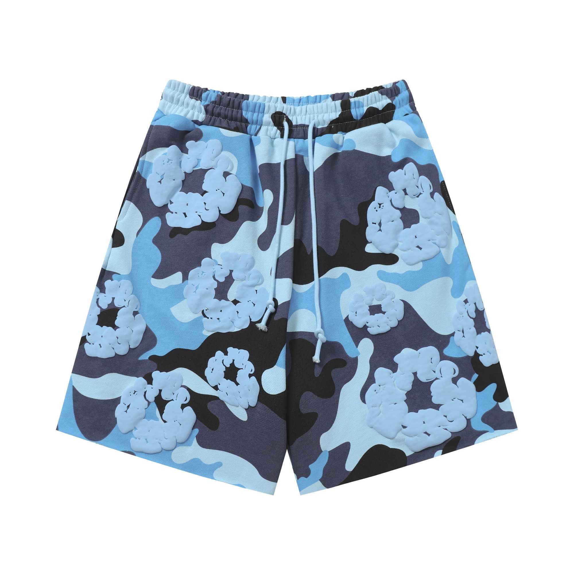 Denim Tears Camo Sweat Shorts - DesignerGu