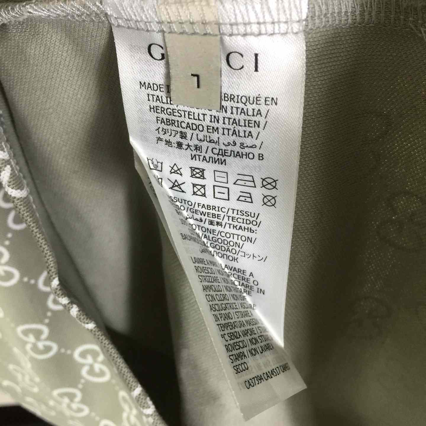 Gucci GG Cotton Lamé Jacquard Polo Shirt - DesignerGu