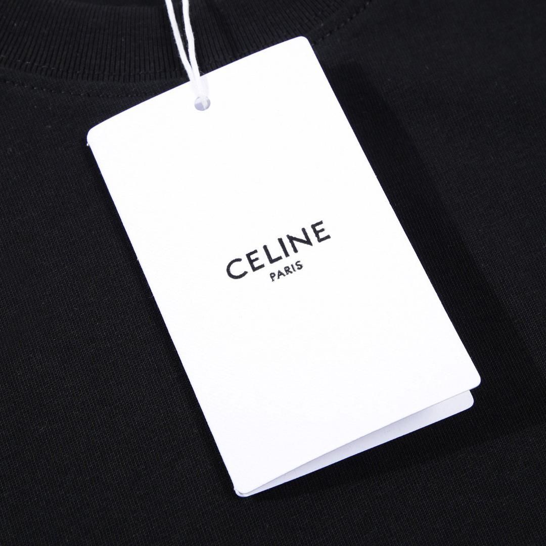 Celine T-Shirt In Cotton Jersey - DesignerGu