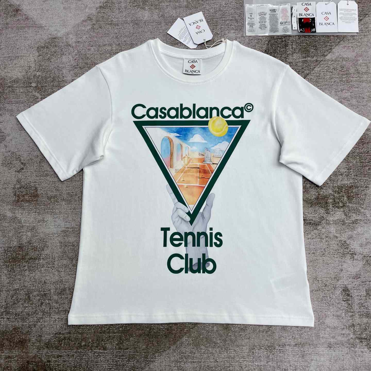 Casablanca Metaphysical Tennis Icon T-shirt  C947 - DesignerGu